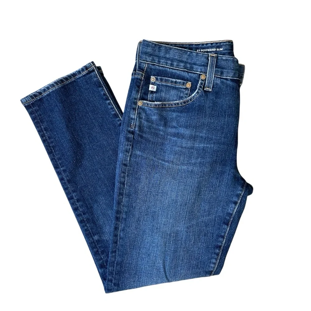 AG-ED Adriano Goldschmied Ex-Boyfriend Slouchy Slim Jeans 27R - Picture 3 of 14